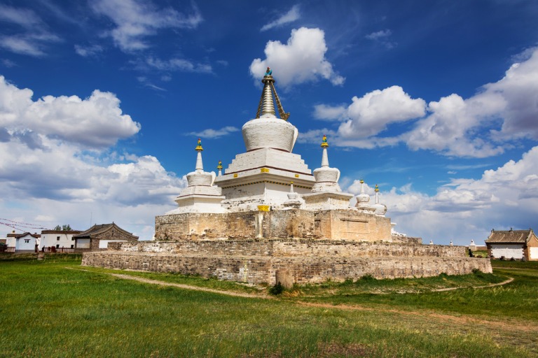 Stupa at Erdene Zuu Khiid